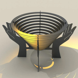 PALENISKO DŁONIE 600X469MM