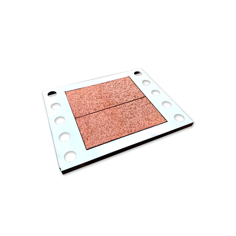 Półka nierdzewna + 2X SZAMOT do wędzarni DAVID izolowanej