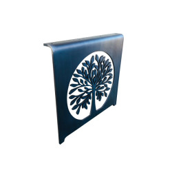 Noga stołowa ze stali - Drzewo