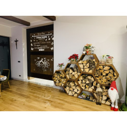 HEXAGON 400 - STOJAK NA DREWNO 1 MODUŁ