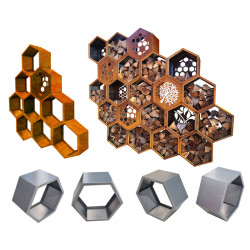 HEXAGON 400 - PANEL OZDOBNY 5