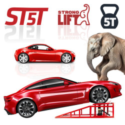 Rampa podjazdowa ST5T dla samochodów 2000kg (siłownik 5000 kg)