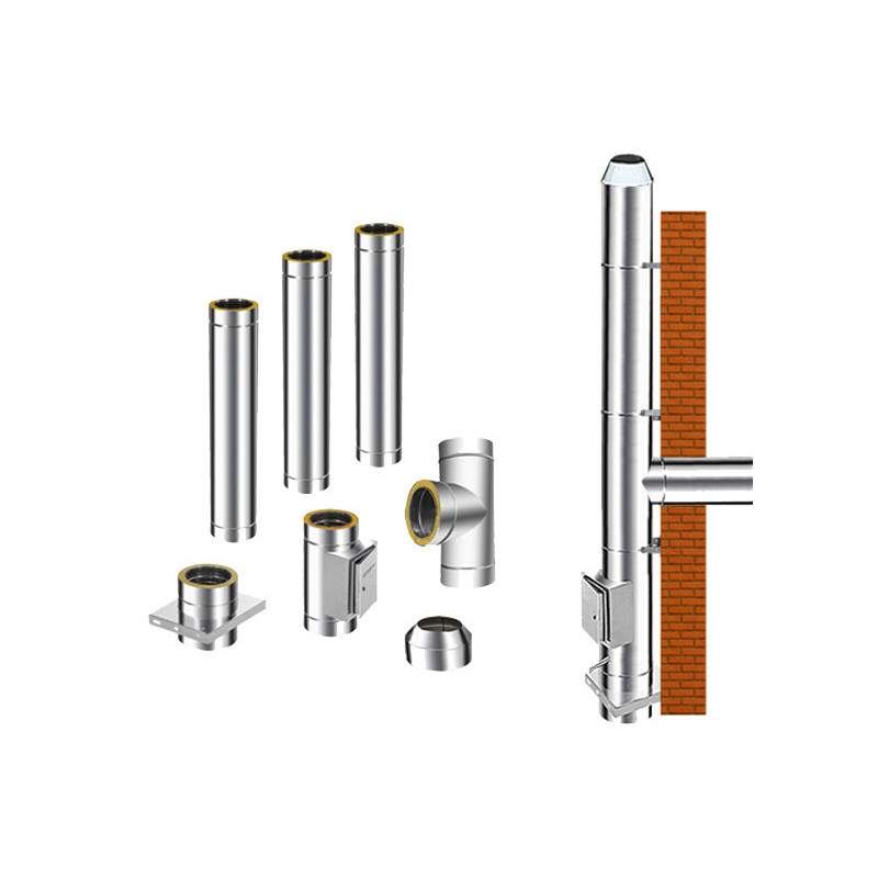 System kominowy PEKABET INOX IZOLOWANY