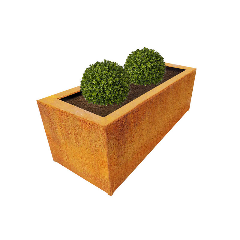 Donica stalowa Corten-Korten 120x45x40