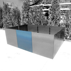 Łącznik 2mm do donicy stalowej modułowej Corten-Korten