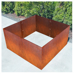 Donica stalowa modułowa Corten-Korten 2mm