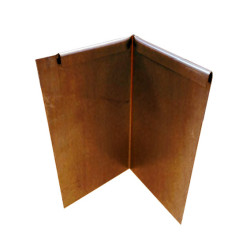 Narożnik zewnętrzny ClickFix do obrzeży trawnikowych Corten/Korten