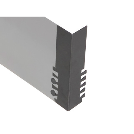 Narożnik zewnętrzny do obrzeży trawnikowych prostych Corten/Korten