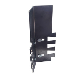 Narożnik regulowany do obrzeży trawnikowych prostych Corten/Korten Range Connect