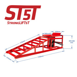 NAJAZDY SAMOCHODOWE RAMPA 5000KG x2SZT. ST5T