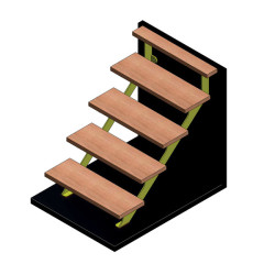 SCHODY KONSTRUKCJE BOCZNE 3-9 STOPNI 8MM 2SZT.