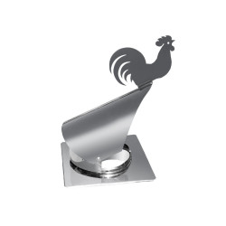 NASADA KOMINOWA STRAŻAK NA ŁOŻYSKU Z PŁYTĄ "KOGUT"