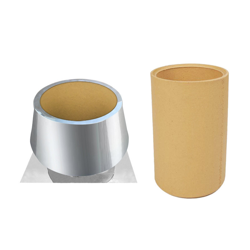 NASADA KOMINOWA STOŻEK Z SZALUNKIEM TRACONYM Z RURĄ CERAMICZNĄ / DYFUZOR