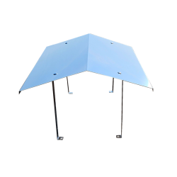 DASZEK KOMINOWY KARMNIK DWUSPADOWY 4 NOGI