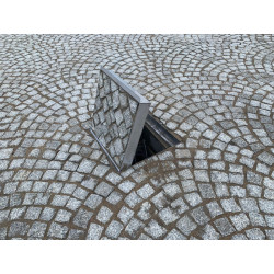 Właz rewizyjny / studzienka + amortyzatory gazowe stal nierdzewna