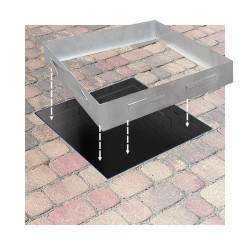 Właz rewizyjny / studzienka aluminium