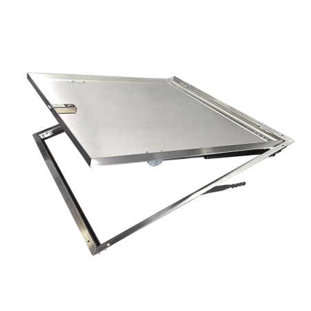 Właz rewizyjny / studzienka + amortyzatory gazowe stal nierdzewna