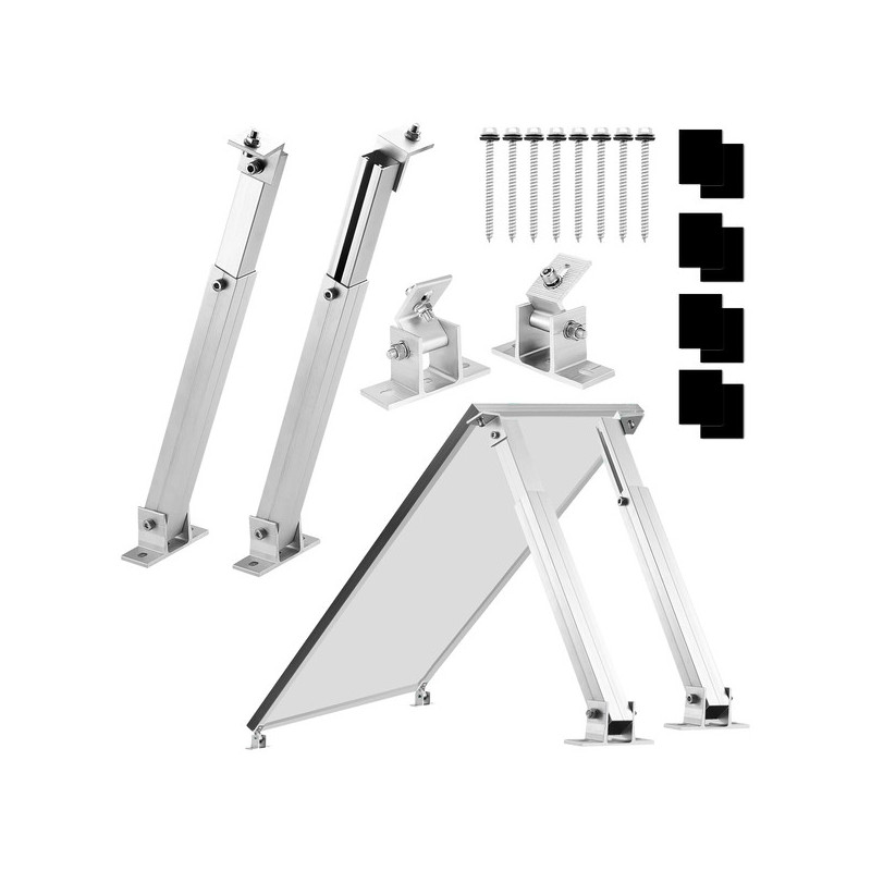 Uchwyt regulowana podstawa 30-60st. do panela fotowoltaicznego ALU kpl. 1 PANEL