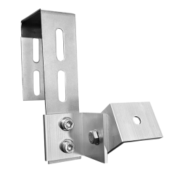 Zestaw uchwytów balkonowych na 1 panel - kwadrat