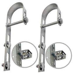 Uchwyt balkonowy Round - komplet na 1 panel