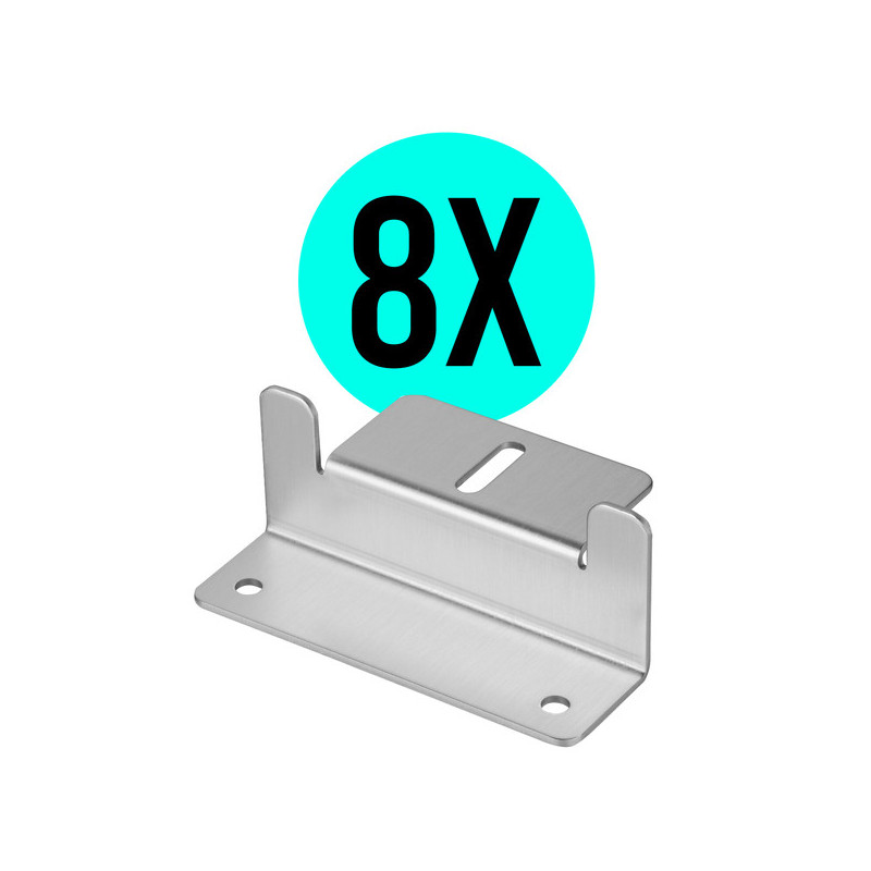 8x Uchwyt typu Z do montażu paneli fotowoltaicznych