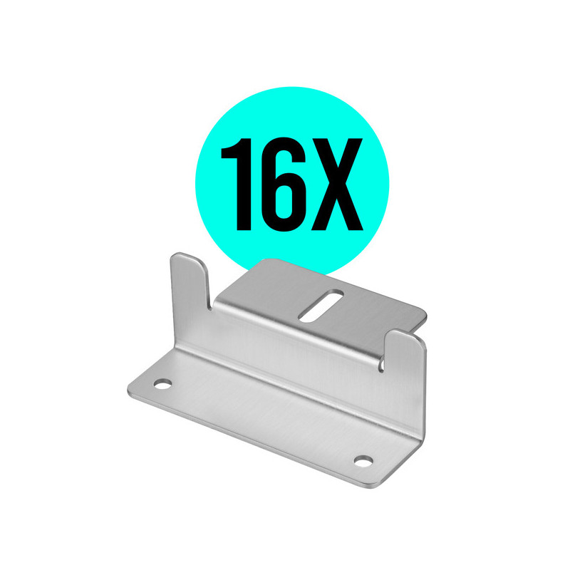 16x Uchwyt typu Z do montażu paneli fotowoltaicznych