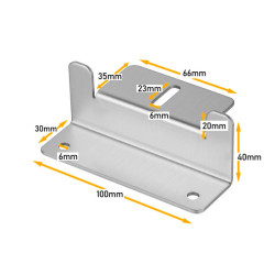 32x Uchwyt typu Z do montażu paneli fotowoltaicznych