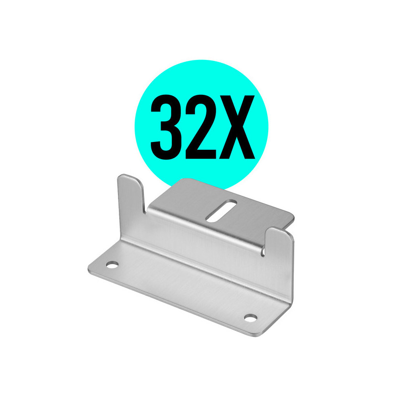 32x Uchwyt typu Z do montażu paneli fotowoltaicznych