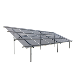 Konstrukcja gruntowa do montażu 8 paneli