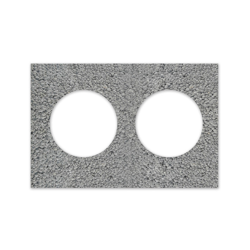 PUSTAK WENTYLACYJNY PODWÓJNY 48*24*24 KERAMZYTOWY Φ 160mm