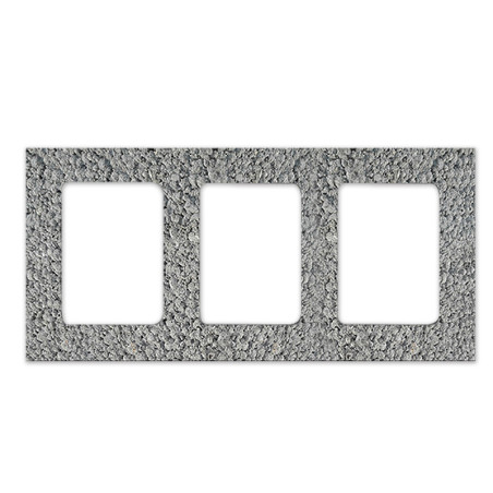 PUSTAK WENTYLACYJNY POTRÓJNY 49*24*24 KPW3