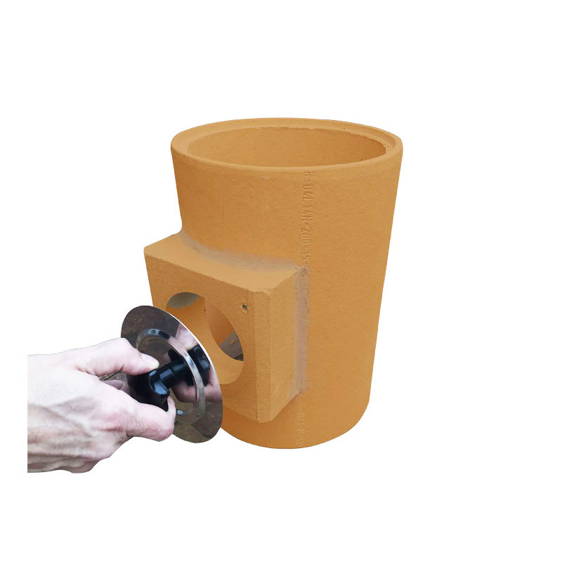 CERAMICZNY WKŁAD / TRÓJNIK WYCZYSTKOWY SPS Z ZATYCZKĄ