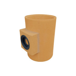 CERAMICZNY WKŁAD / TRÓJNIK PRZYŁĄCZENIOWY SPS ZAMIENNIE ZA RURĘ PROSTĄ