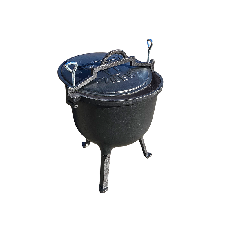 Kociołek myśliwski żeliwny 11L (Fi300)