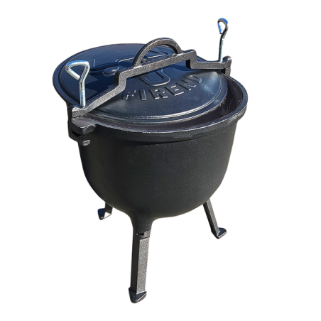 Kociołek myśliwski żeliwny 15L (Fi350)