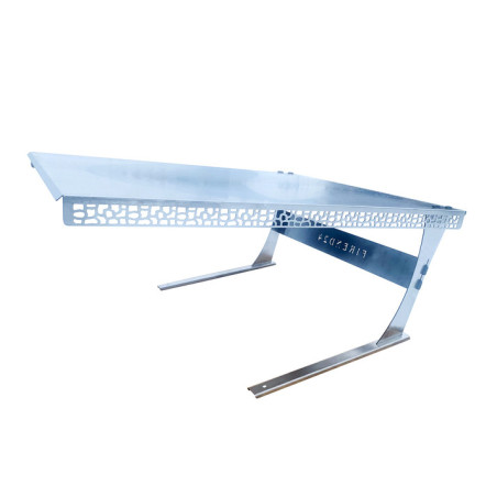 WIATA GARAŻ NA KOSIARKĘ ROBOTA ZE STALI NIERDZEWNEJ 800x640x410