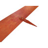 Obrzeże trawnikowe proste Corten/Korten Magic
