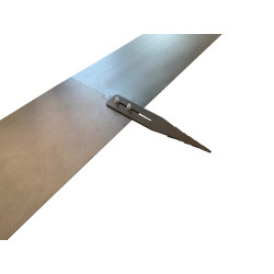 Obrzeże trawnikowe proste Corten/Korten Magic