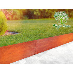 Obrzeże trawnikowe proste Corten/Korten Magic