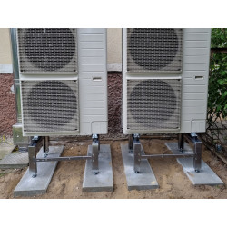 Podpora Stojak do pompy ciepła klimatyzatora podstawa SL500M+w MAGNELIS®