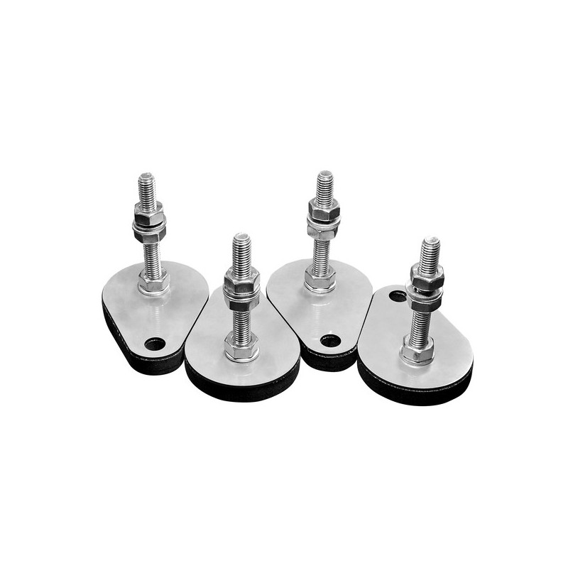 4x Noga z wibroizolacją regulowana do stojaka pod pompę ciepła