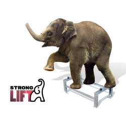 Stopa antywibracyjna stojaka pod pompę ciepła 170x170x10