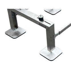 Stopa antywibracyjna stojaka pod pompę ciepła 170x170x10