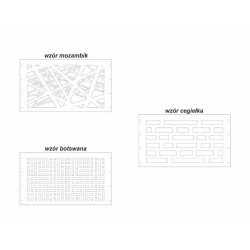 Obudowa pompy ciepła 826x680x415 ALU