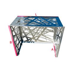 Obudowa pompy ciepła 1073x895x590 ALU