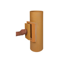 WYCZYSTKA Z ZAMKNIĘCIEM ZAMIENNIE ZA 2 RURY + DRZWICZKI