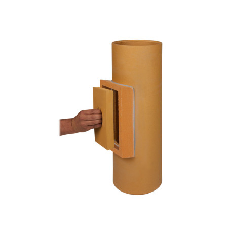 WYCZYSTKA Z ZAMKNIĘCIEM ZAMIENNIE ZA 2 RURY + DRZWICZKI