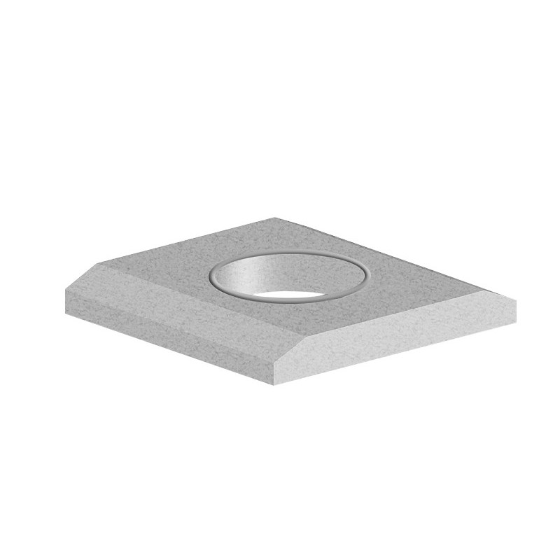 CZAPKA BETONOWA DO PRZYKRYCIA KANAŁU DYMNEGO KOMINA