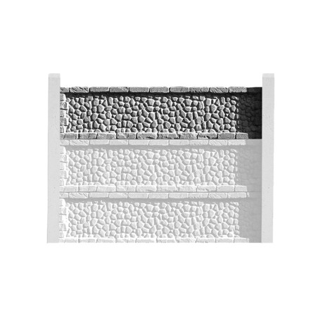 PŁYTA OGRODZENIOWA GROSZEK 200x50