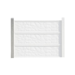 SŁUPEK OGRODZENIOWY NA 3 PŁYTY